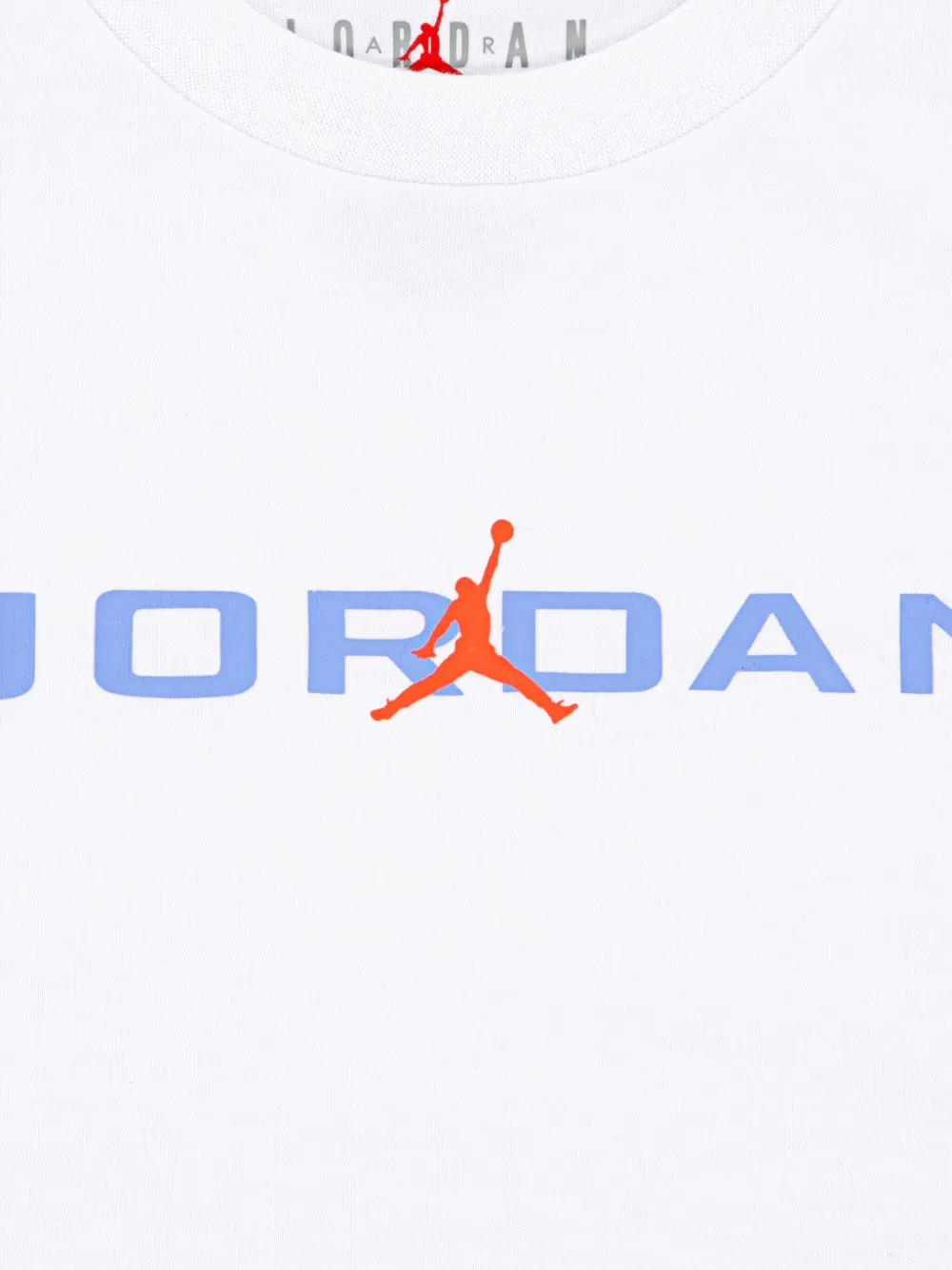Jordan Kids Shorts set met logoprint Blauw