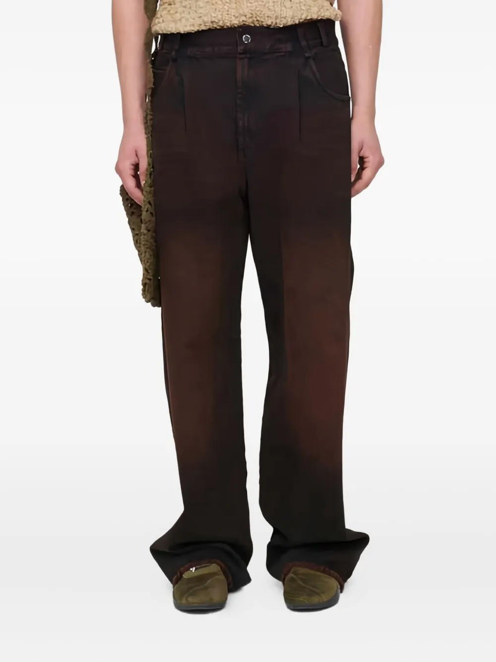 Song For The Mute Les Olympiades pleated jeans | Wide-Leg Jeans | Image 2