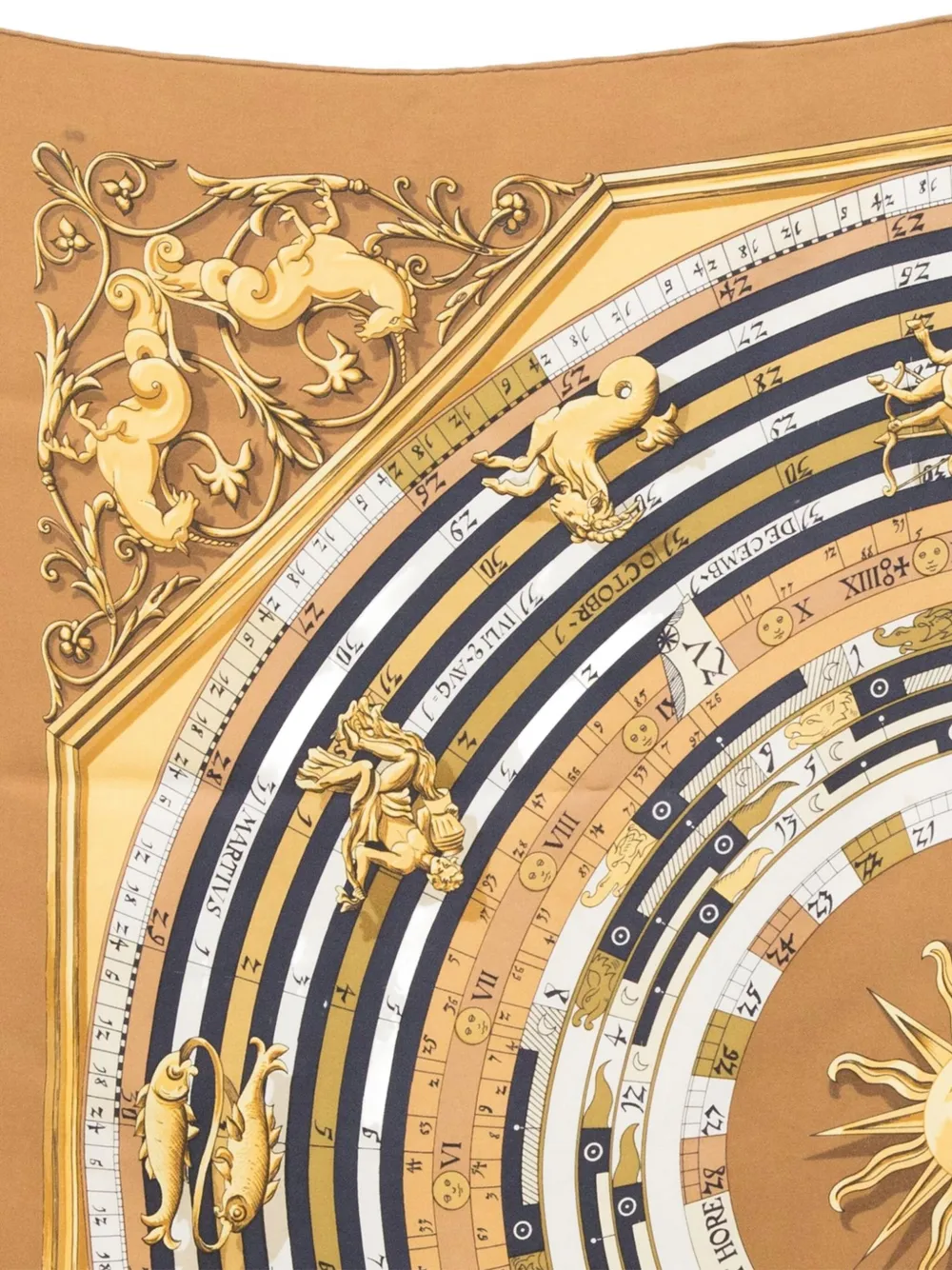 Hermès Pre-Owned 1988 Dies et Hore silk scarf | Women | Image 2