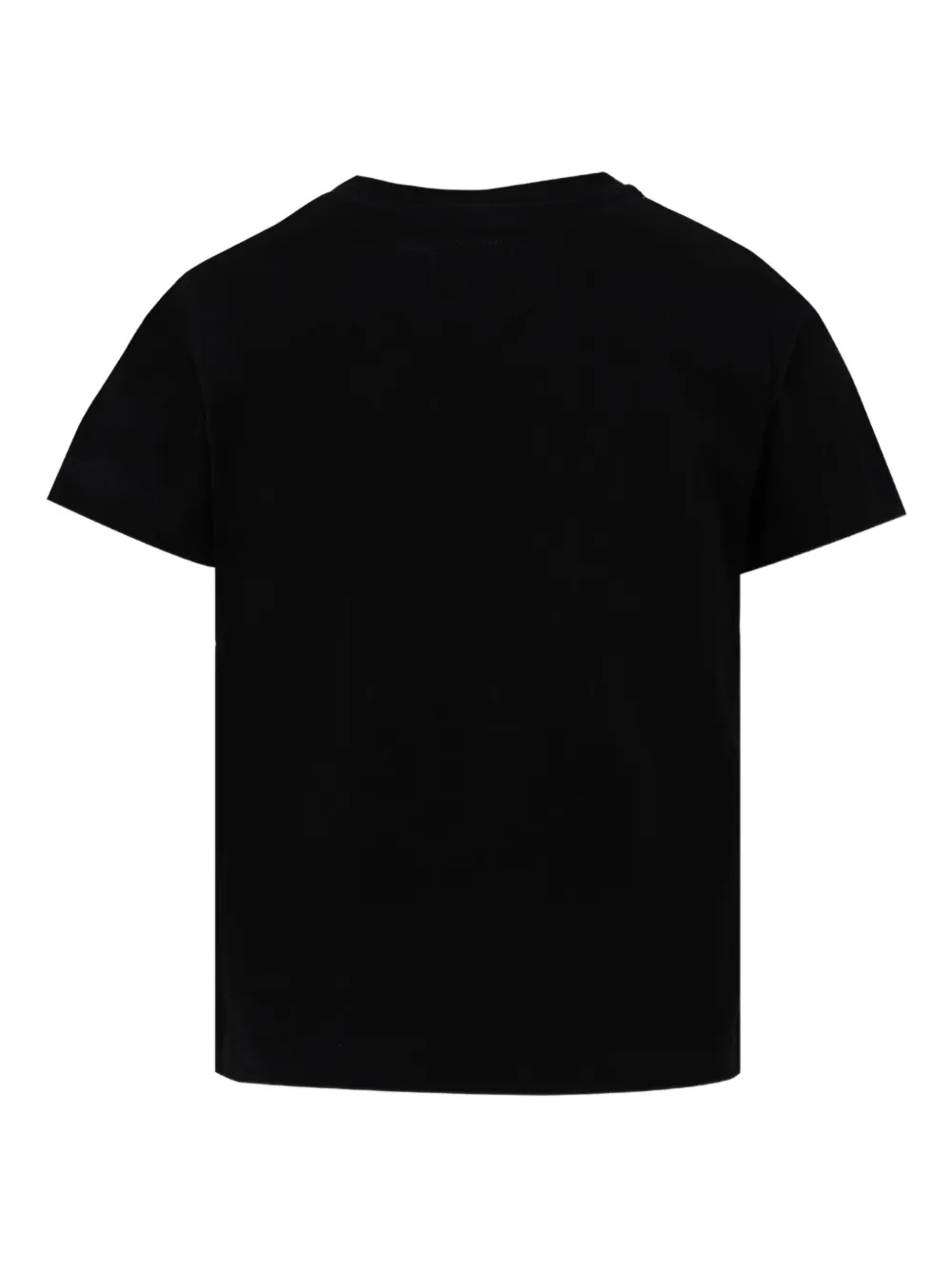 C.P. Company Kids logo-print T-shirt Zwart