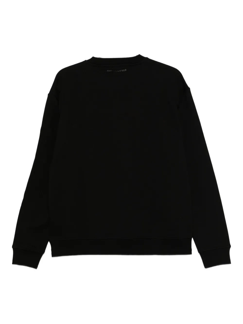 Karl Lagerfeld Sweater met logo - Zwart
