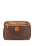 Céline Pre-Owned 1994 Macadam Coated Canvas clutch bag - Brown