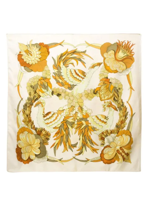 Écharpe Tahiti (1971) - Hermès Pre-Owned - Modalova