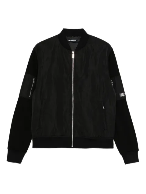 Karl Lagerfeld zip-fastening bomber jacket