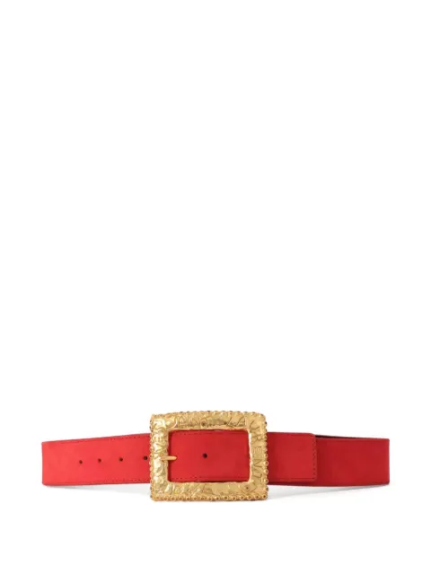Saint Laurent Pre-Owned Love suede belt