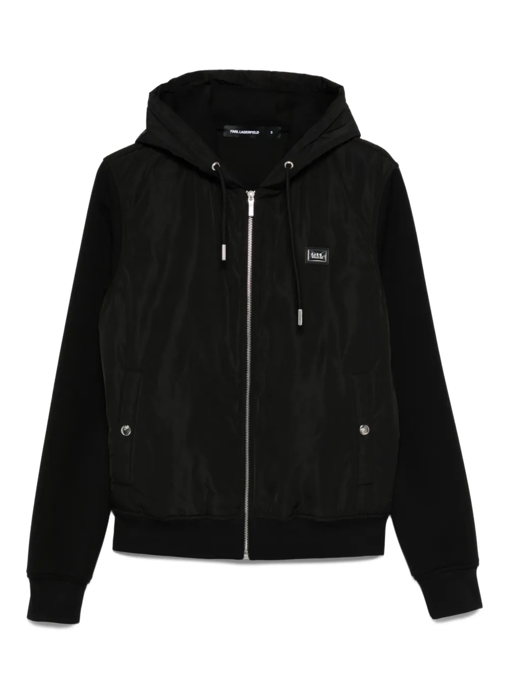 Karl Lagerfeld Jack met capuchon Zwart