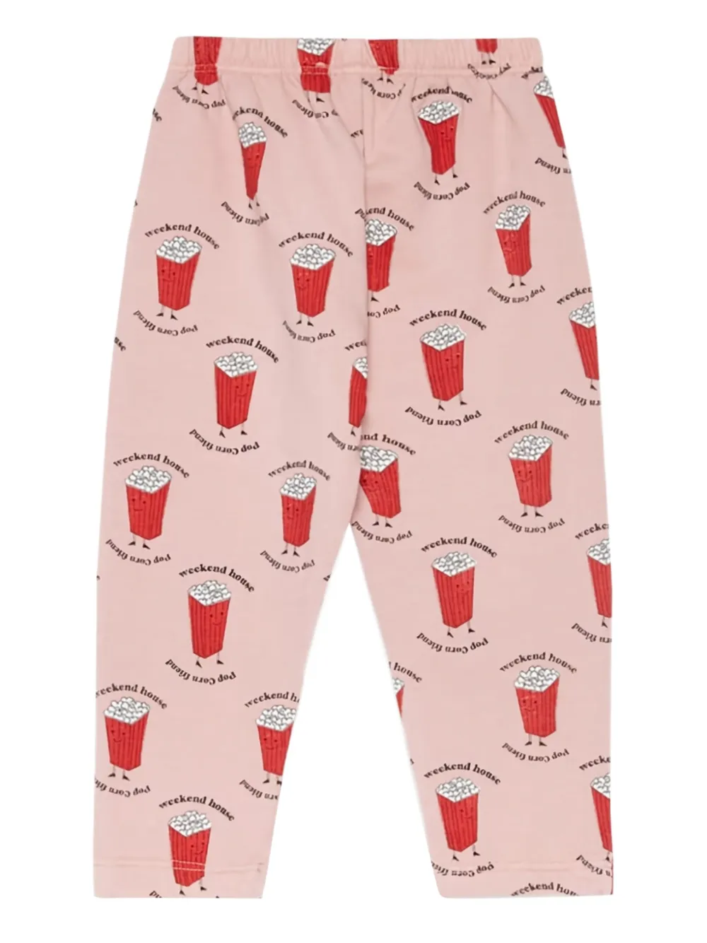 Weekend house kids Legging met elastische tailleband Roze