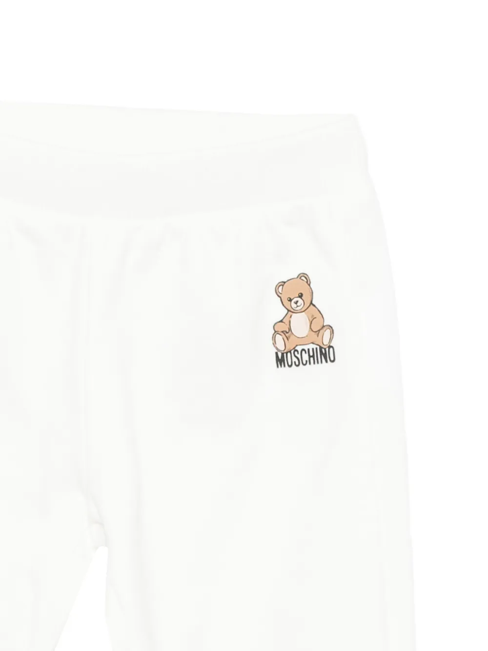 Moschino Kids Trainingspak met teddybeerprint Wit