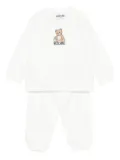 Moschino Kids teddy bear-print tracksuit set - White