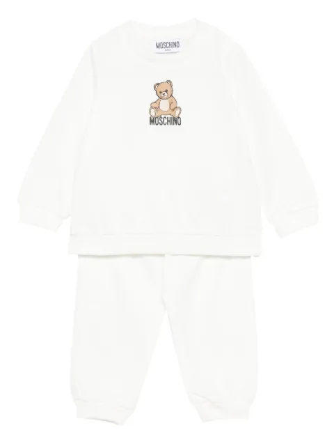 Moschino Kids teddy bear-print tracksuit set