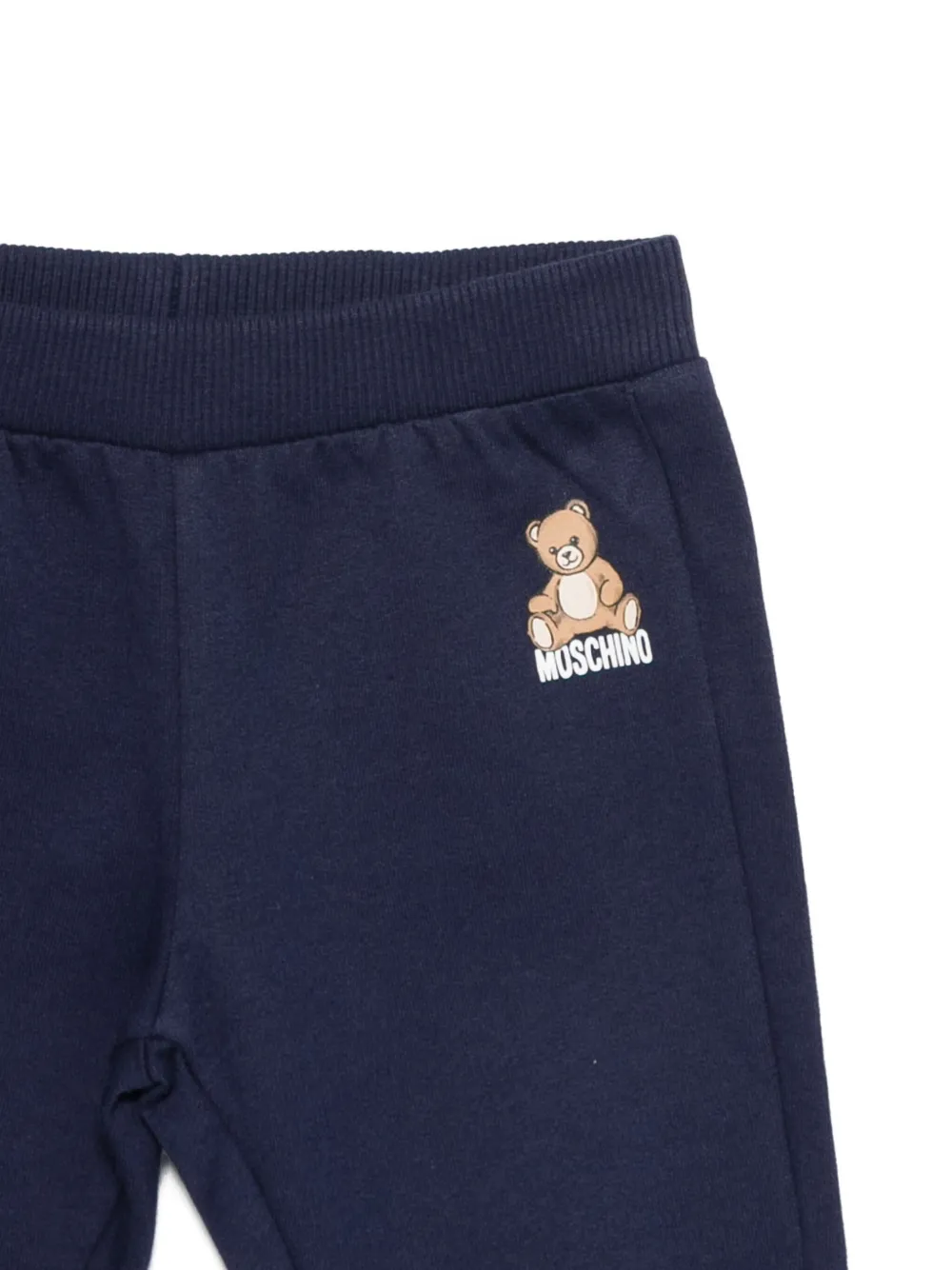 Moschino Kids Trainingspak met teddybeerprint Blauw