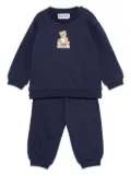 Moschino Kids teddy bear-print tracksuit set - Blue