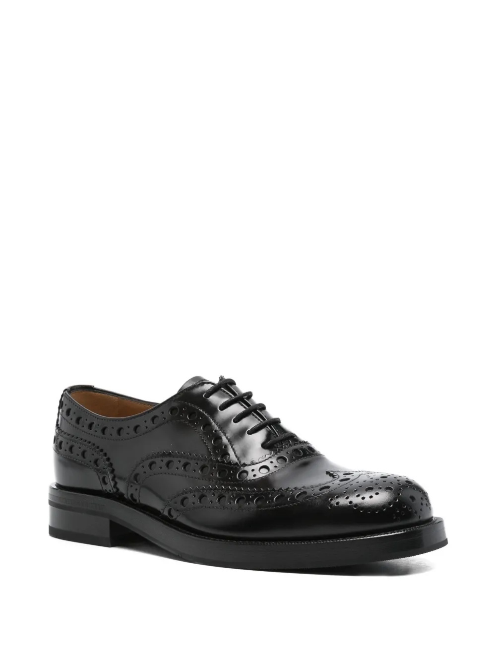 Church's leather brogue Oxford shoes Black