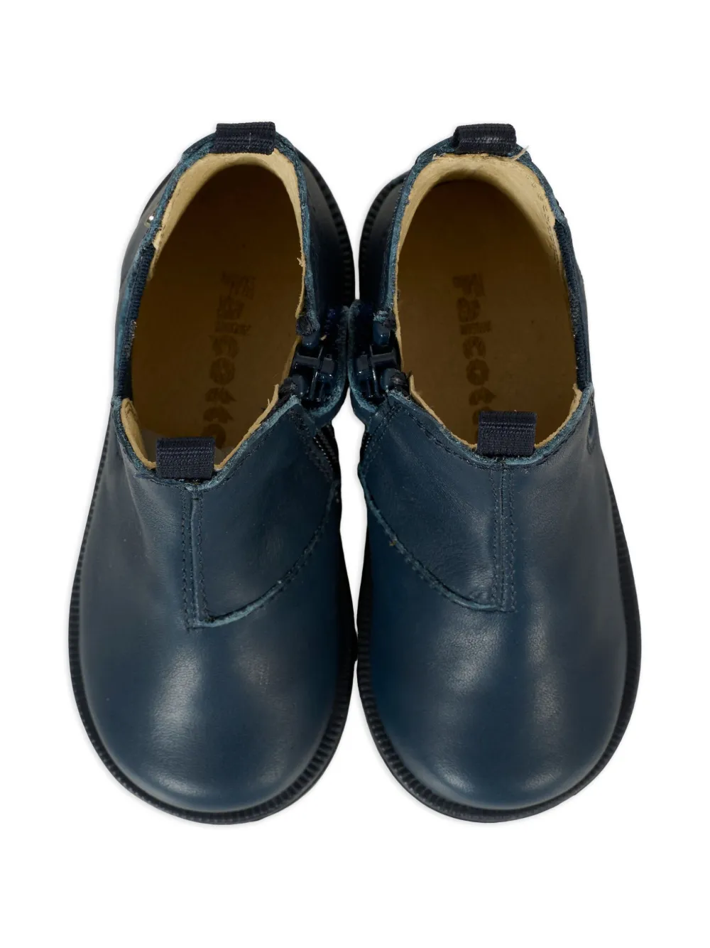 Falcotto elastic-panel boots Blue