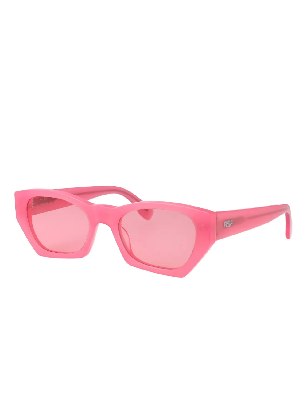 Retrosuperfuture geometric sunglasses Roze
