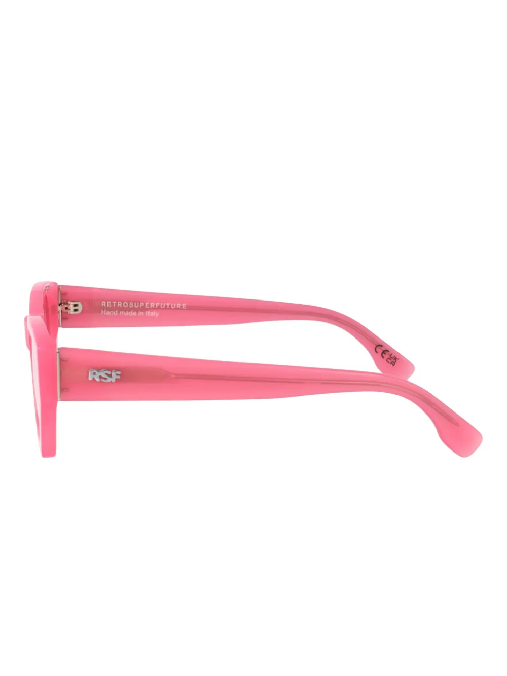 Retrosuperfuture geometric sunglasses Roze