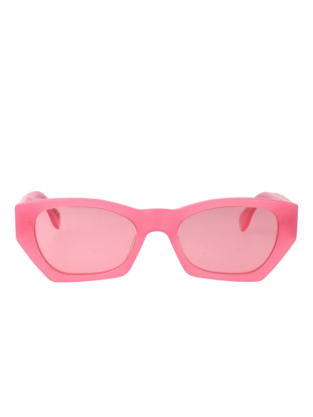 Retrosuperfuture geometric sunglasses Roze