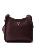 Prada triangle-logo shoulder bag - Red