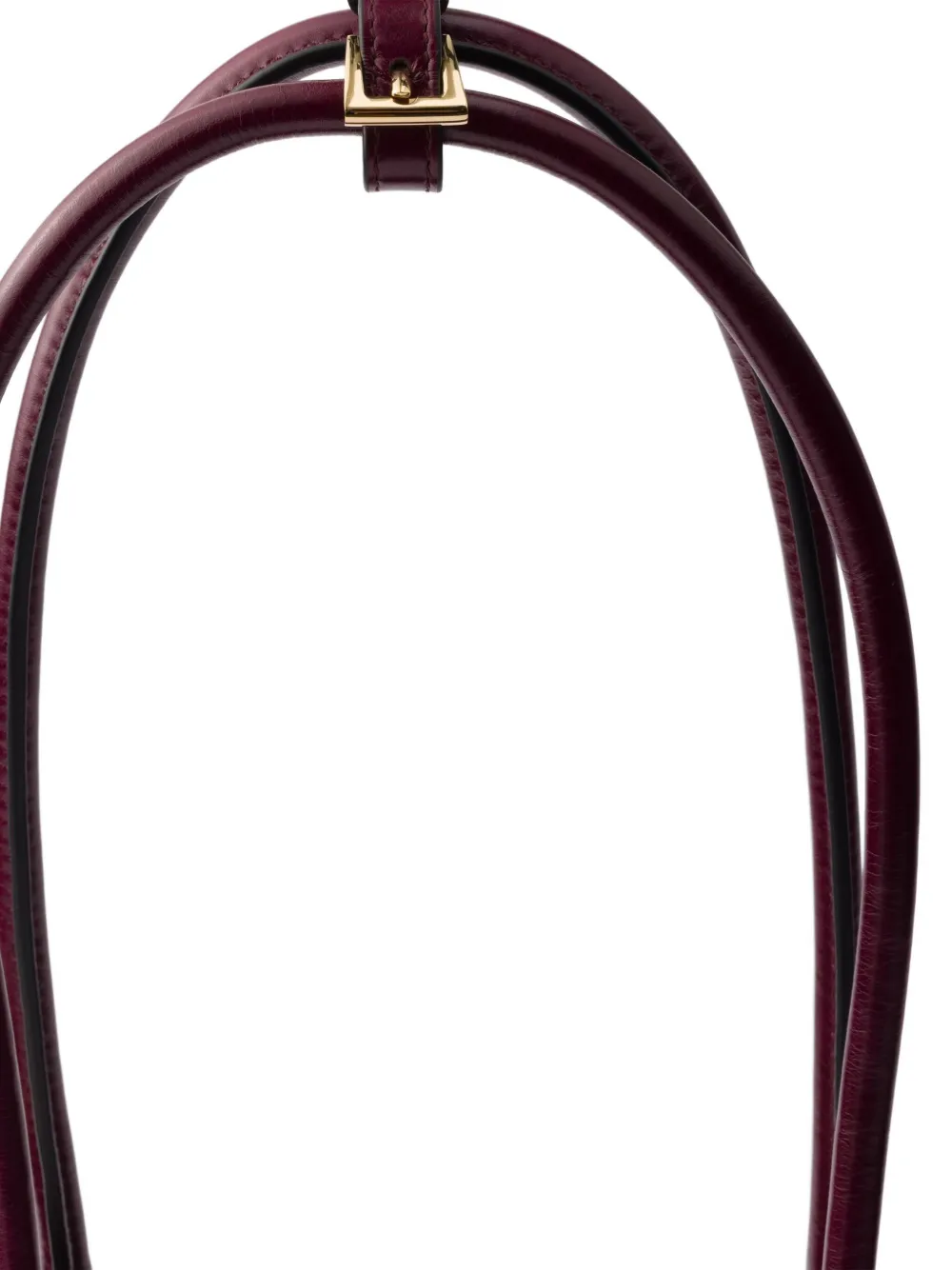 Prada Bonnie leather tote bag Bruin