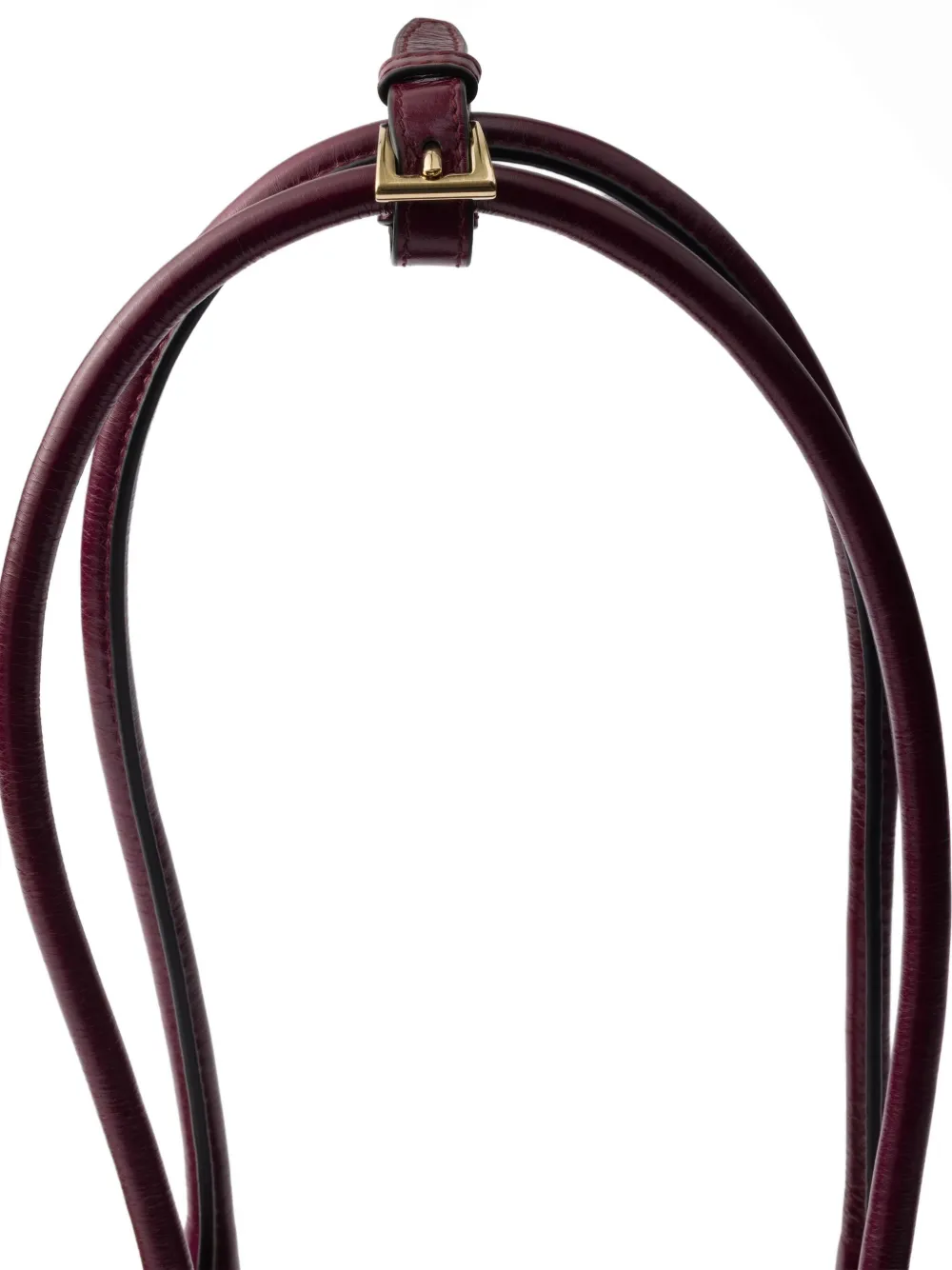 Prada medium Bonnie leather handle tote bag Rood