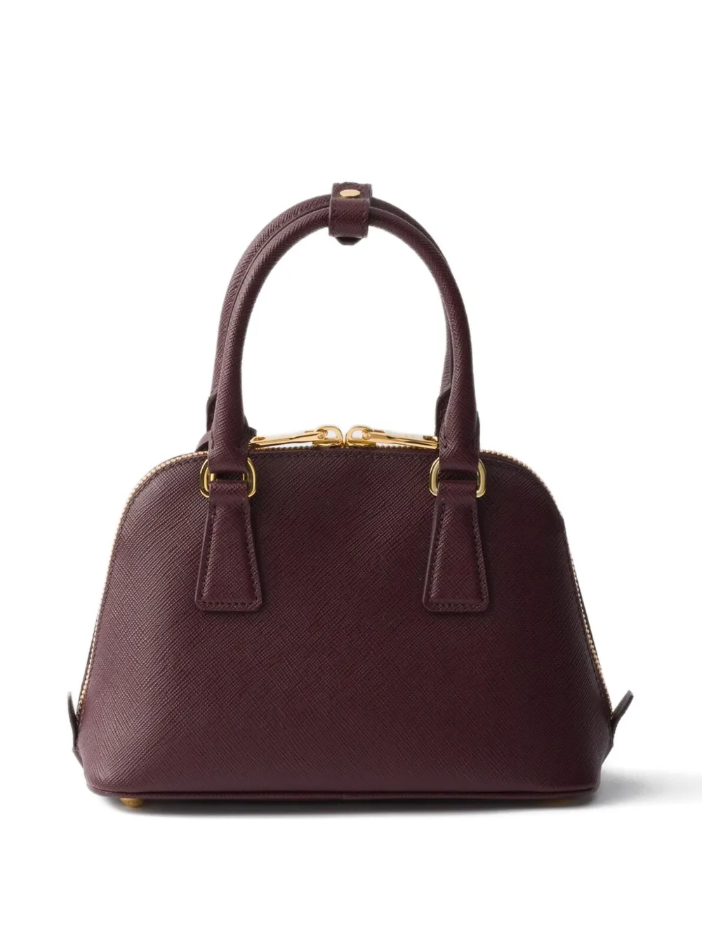 Prada Promenade Saffiano-leather mini tote bag - Rood