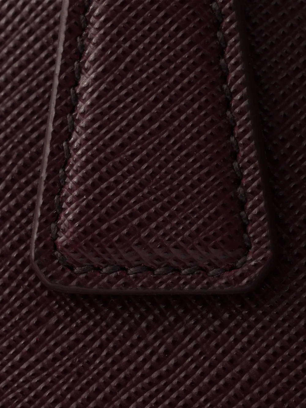 Prada Promenade Saffiano-leather mini tote bag Rood
