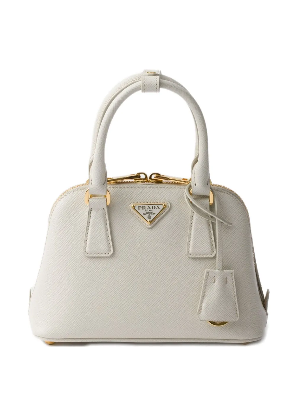 Prada Promenade Saffiano leather mini-bag F0K74 Neutral