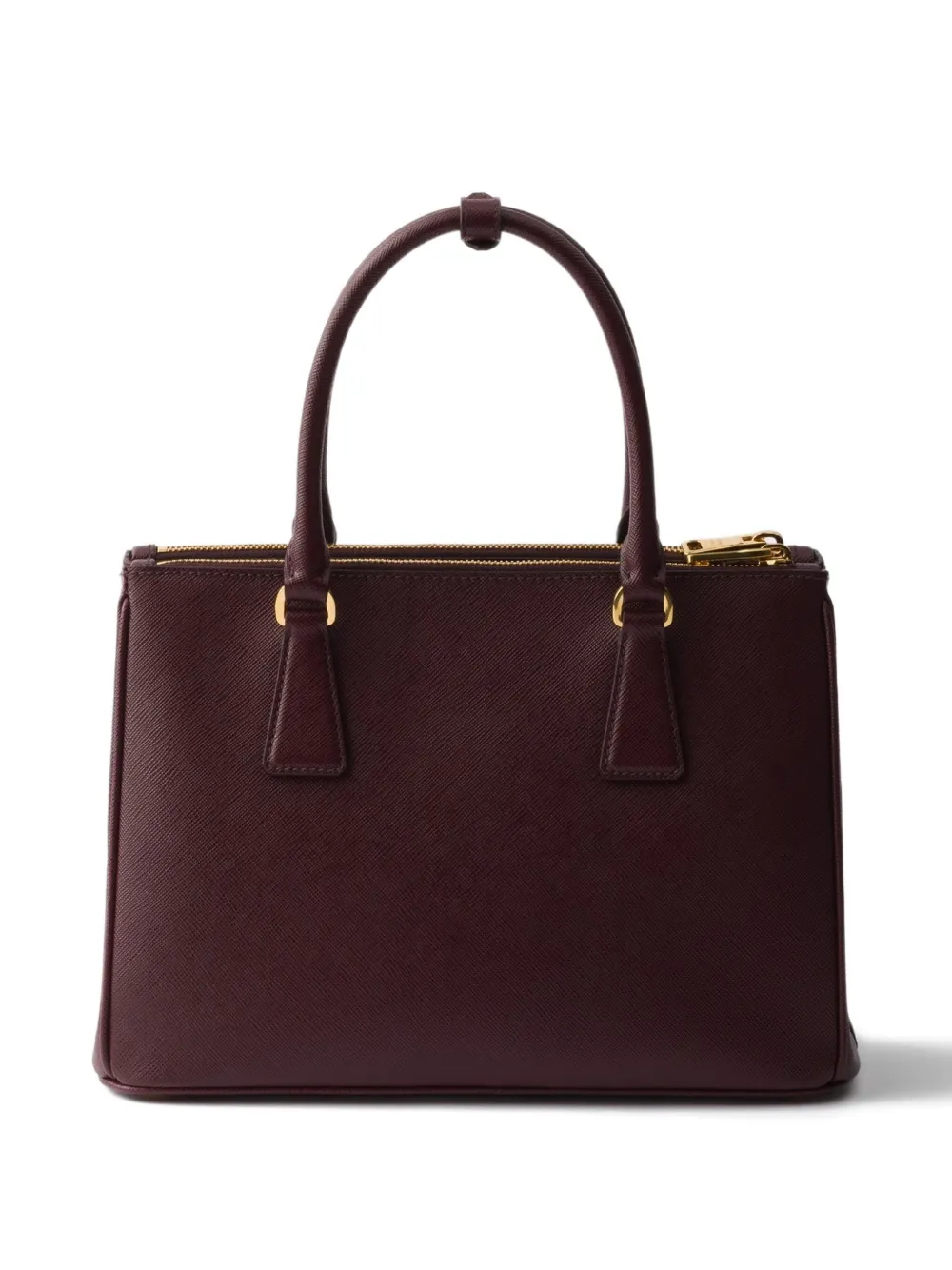 Prada medium Galleria Saffiano-leather tote bag - Rood