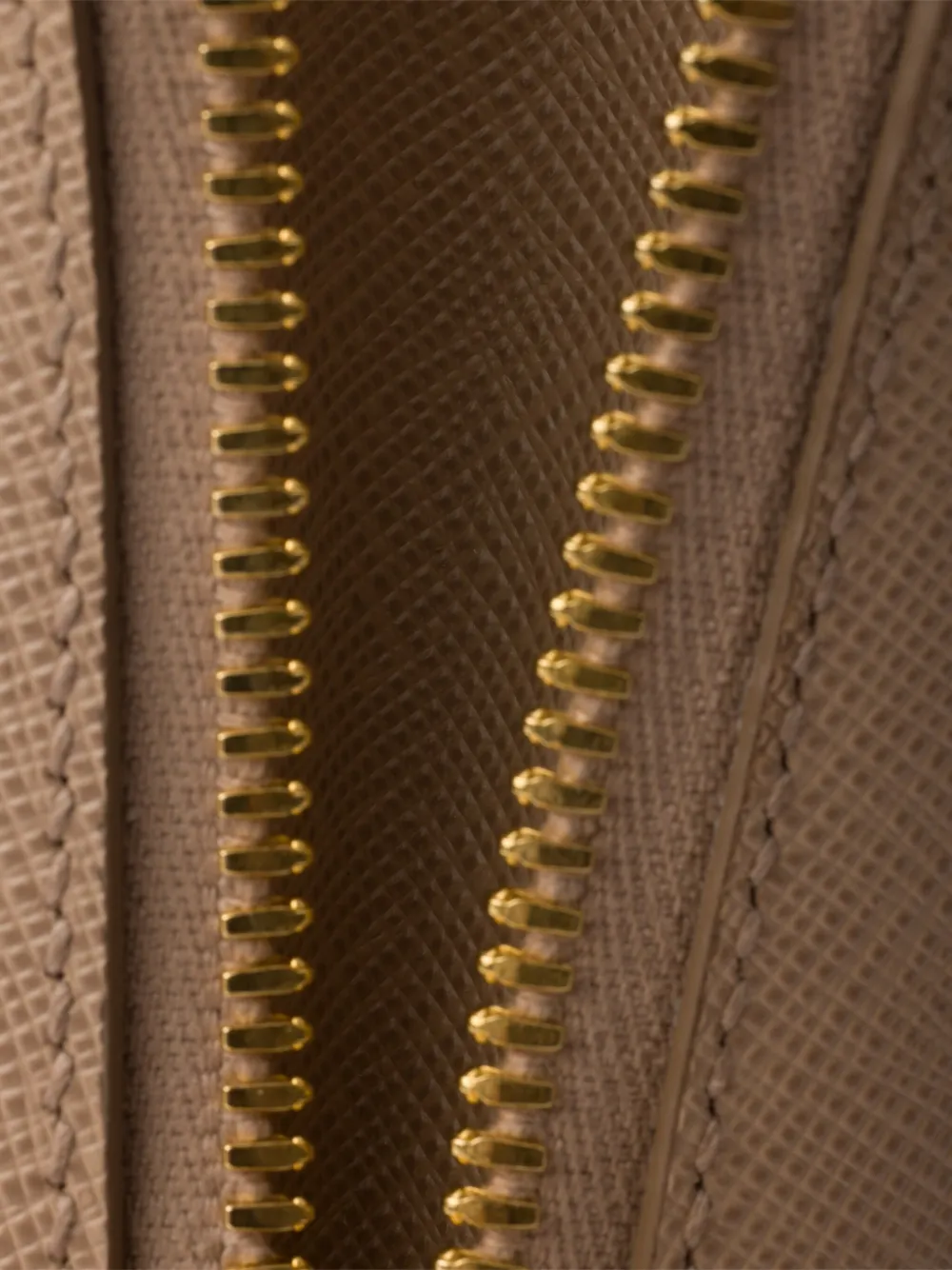 Prada Promenade Saffiano-leather mini tote bag Beige