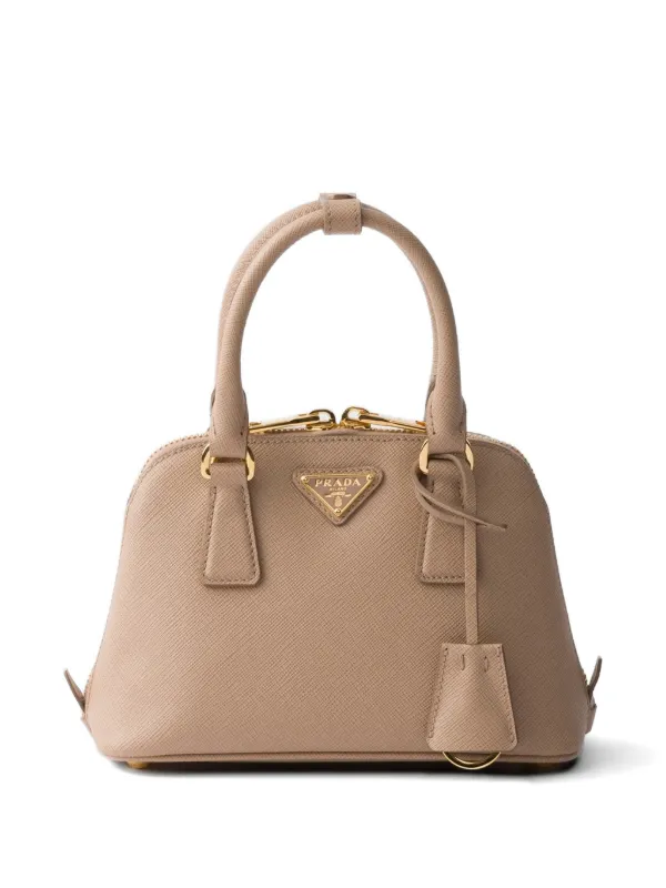 Prada プロムナード サフィアーノレザー ミニ ハンドバッグ