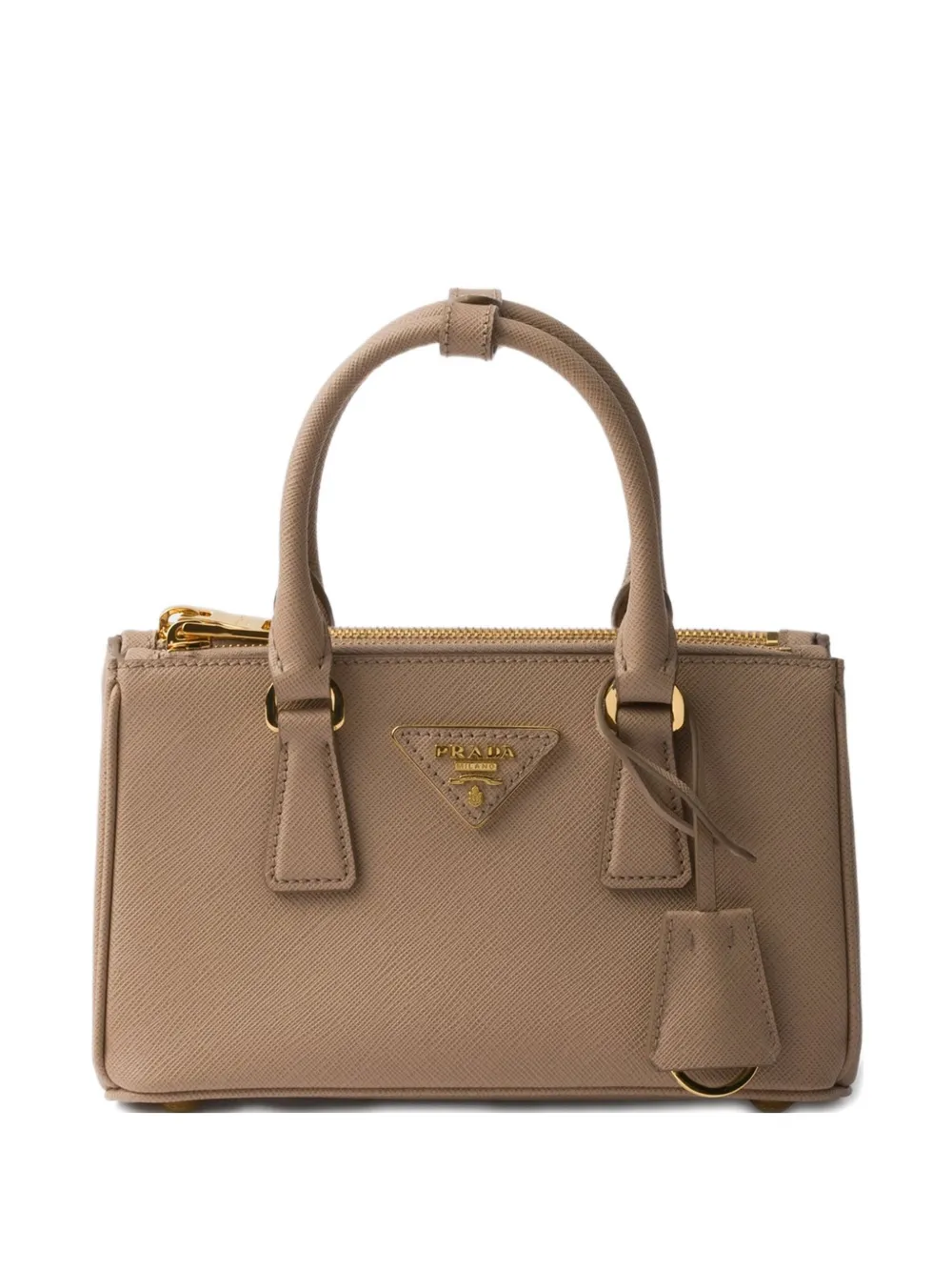 Galleria Saffiano-leather top-handle mini bag