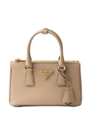 Prada ガレリア サフィアーノレザーバッグ | グリーン | FARFETCH JP