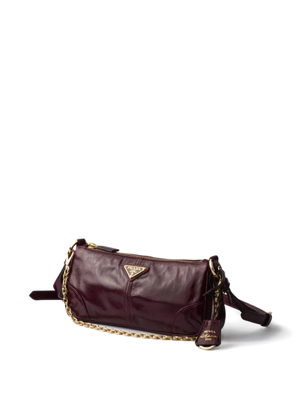Prada Re-Edition 2002 logo-detail shoulder bag Rood