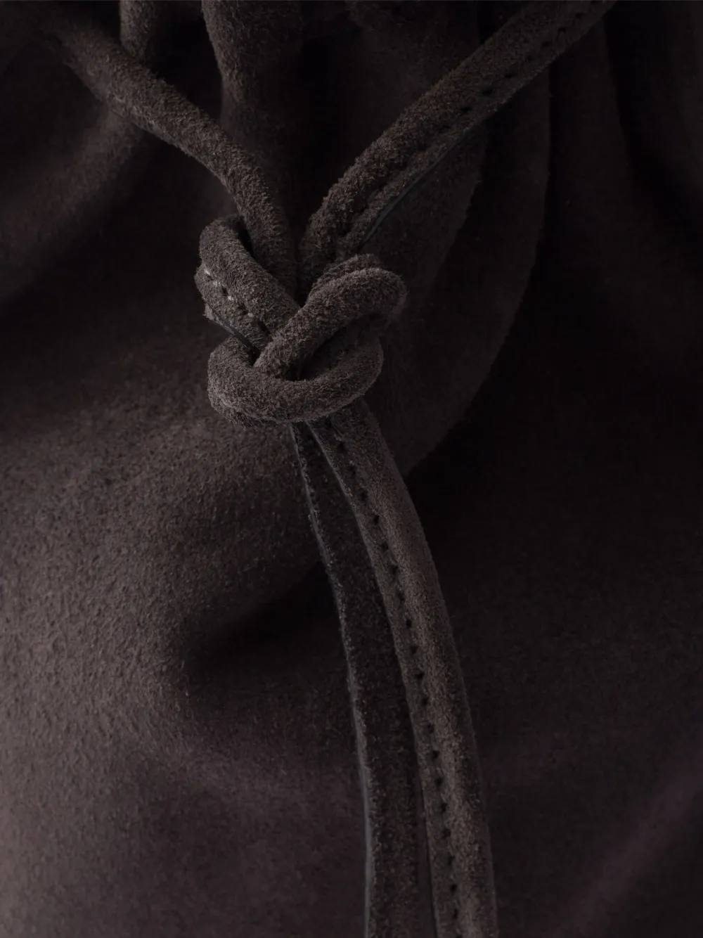 Prada large Bonnie suede tote bag Bruin