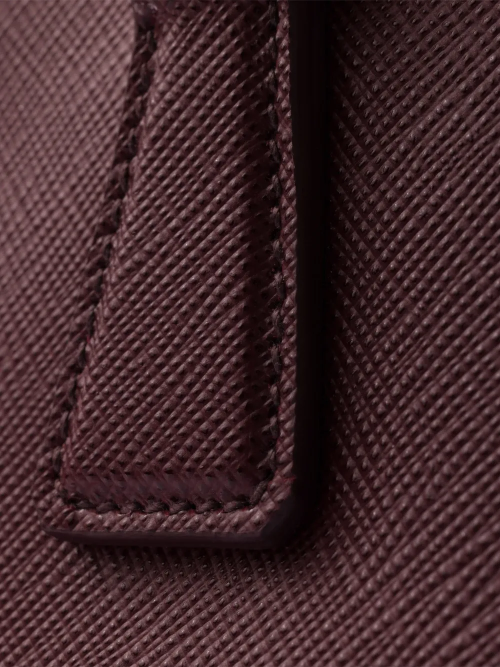 Prada Galleria Saffiano leren mini-tas met handvat Rood