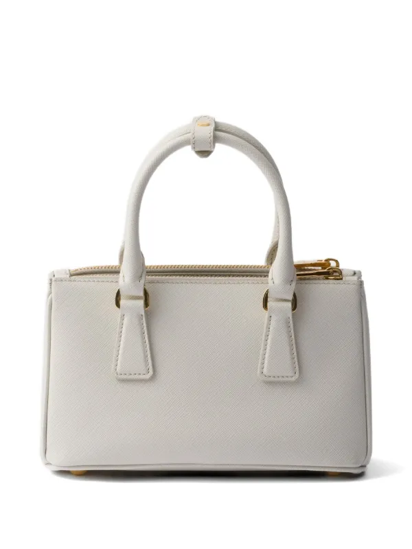 Prada ガレリア ミニバッグ | グレー | FARFETCH JP
