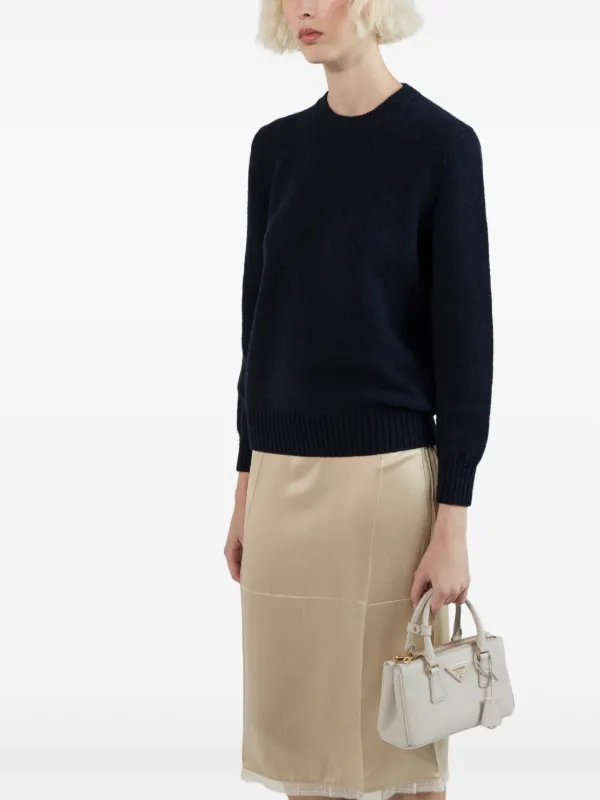 Prada ガレリア ミニバッグ | グレー | FARFETCH JP