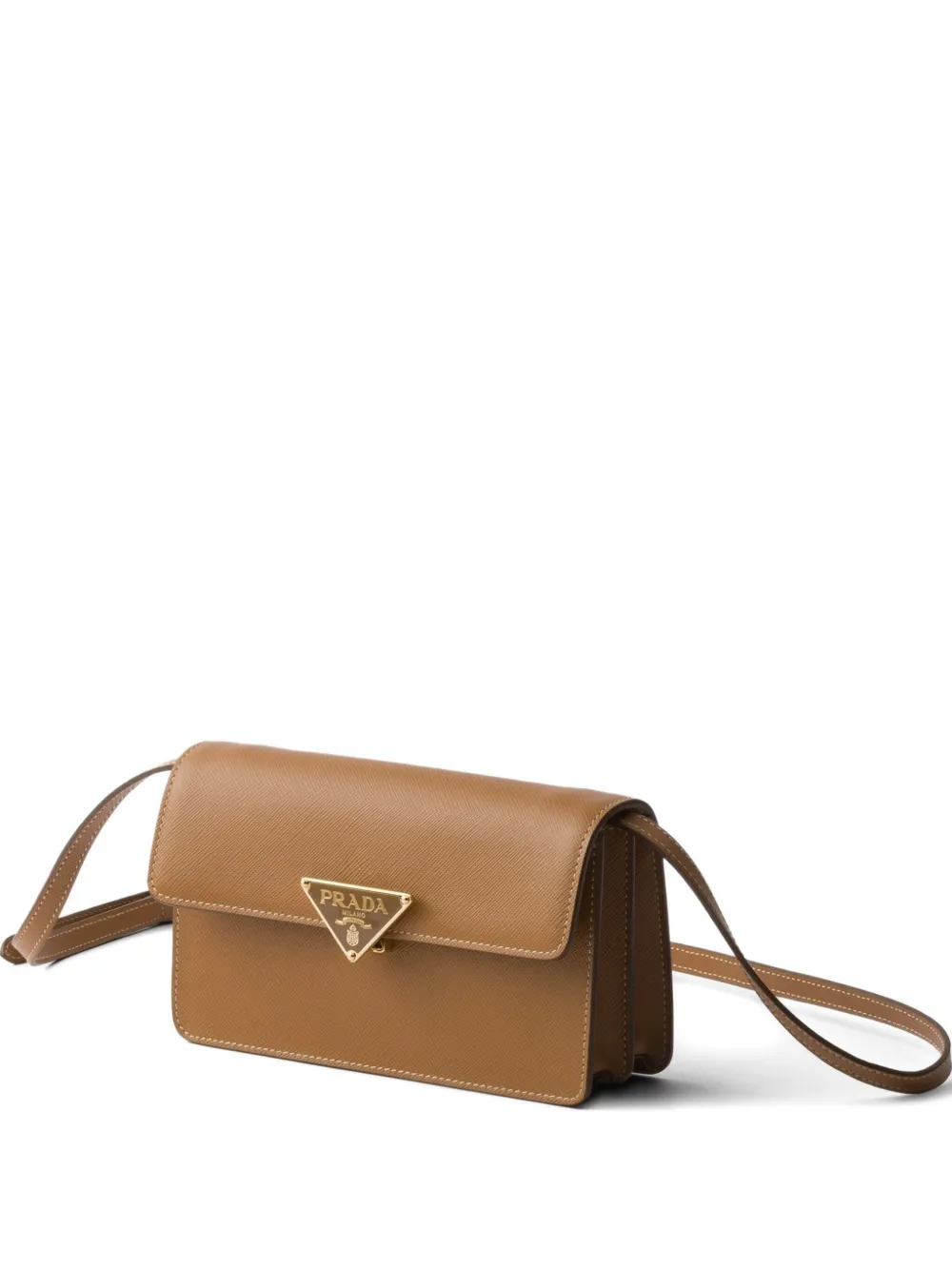 Prada Saffiano leather mini-bag Bruin