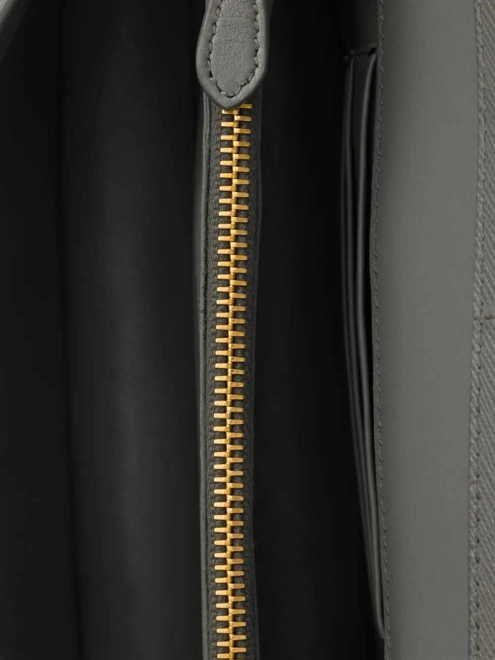 Prada Saffiano leren mini-tas Grijs