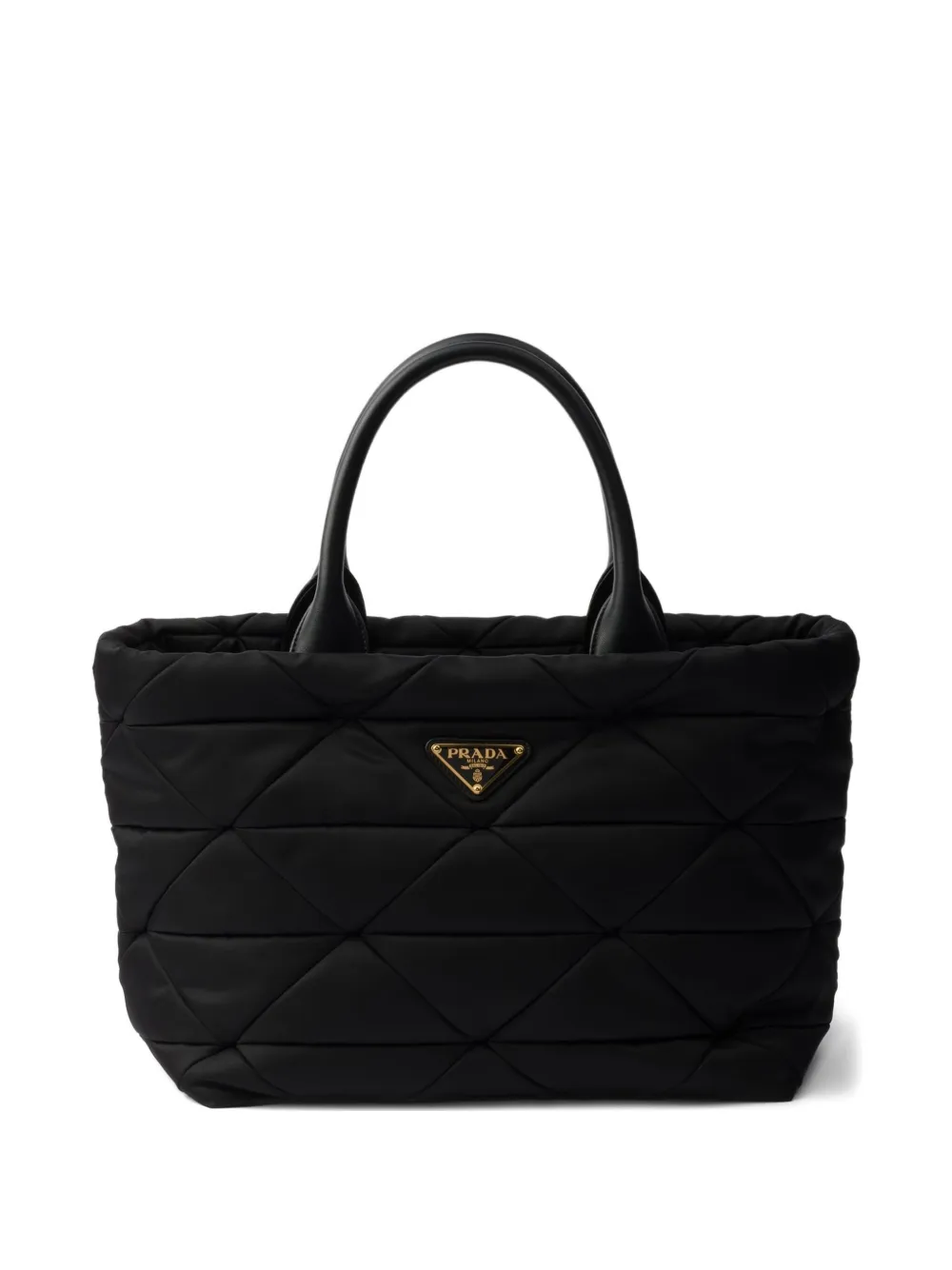 Prada medium Re-Nylon padded tote bag Zwart