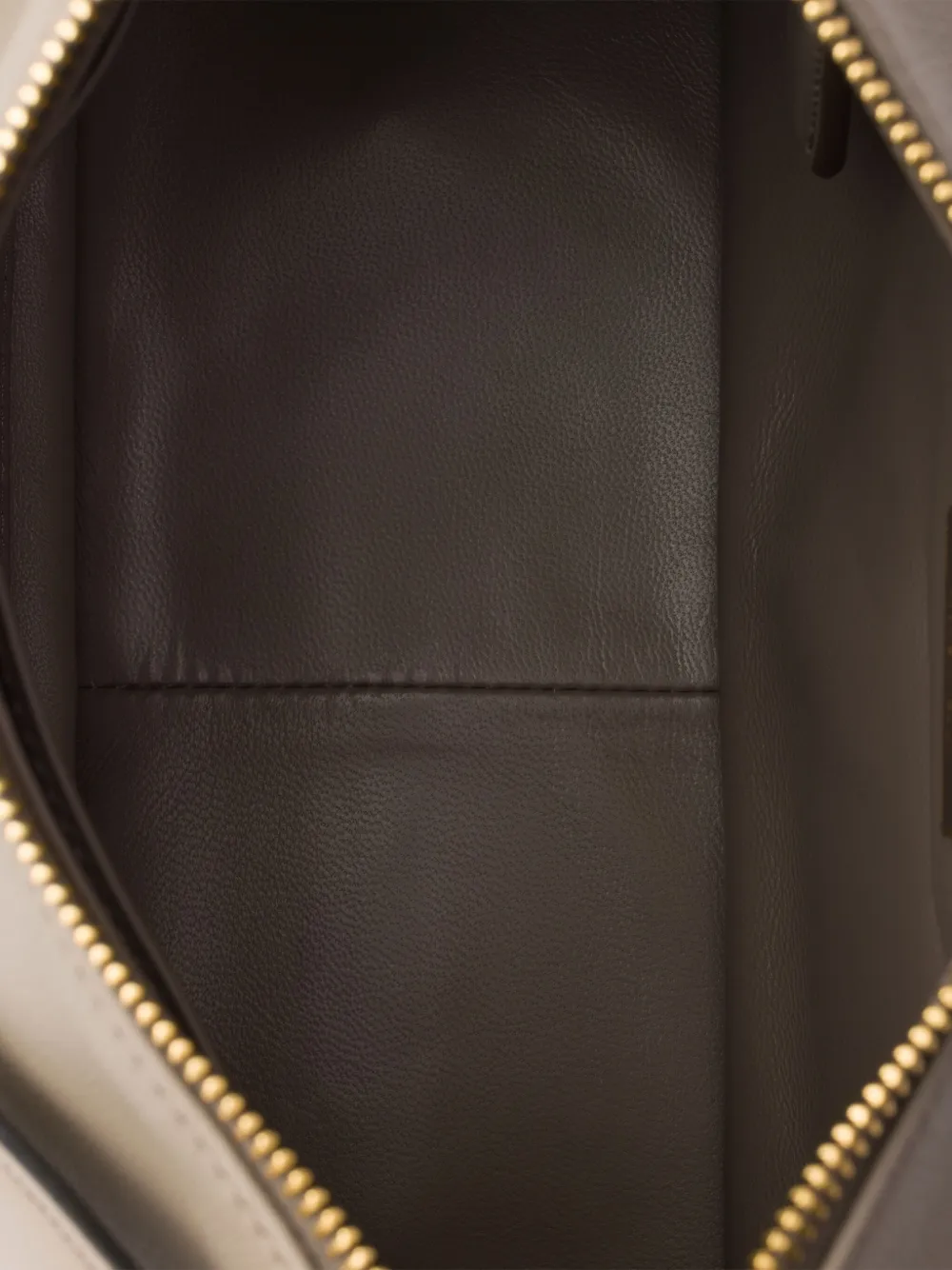 Prada Aimée leather handle triangle-logo shoulder bag Grijs
