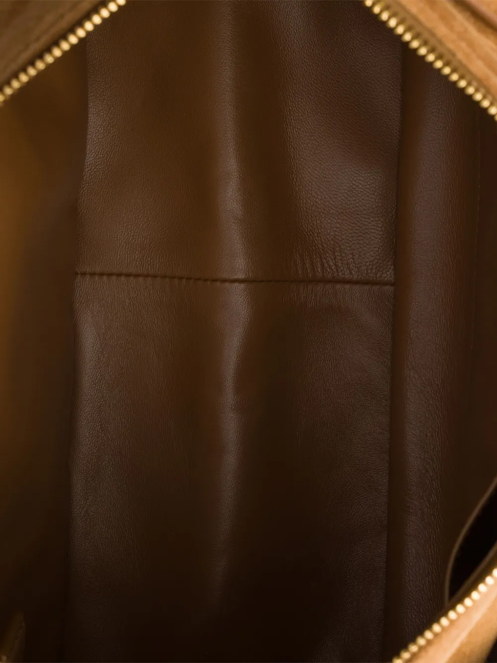 Prada large Aimèe zip-top suede tote bag Bruin