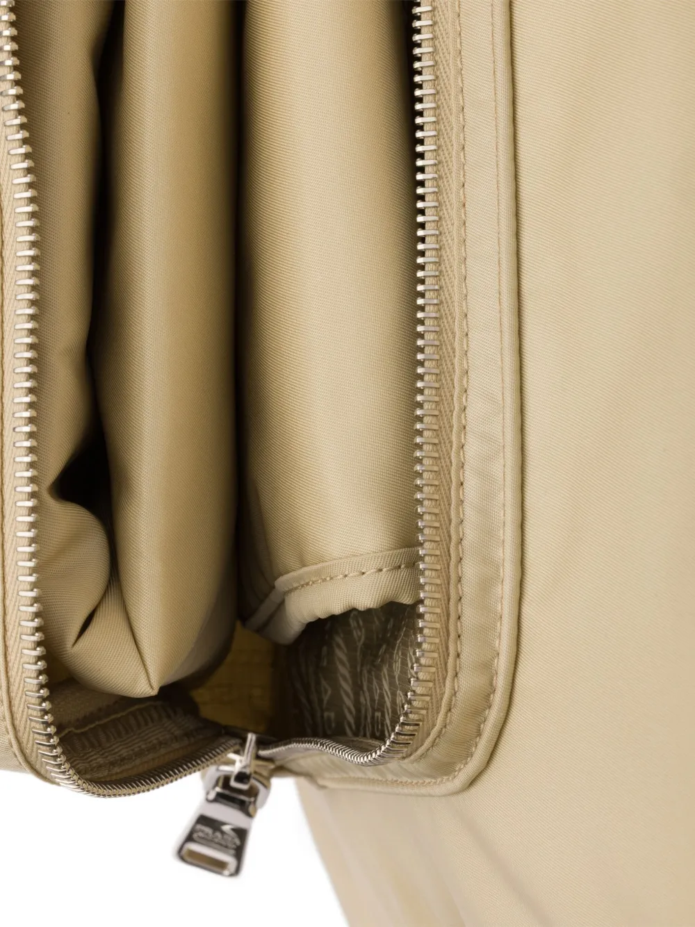 Prada Re-Nylon baby-bottle tote bag Beige