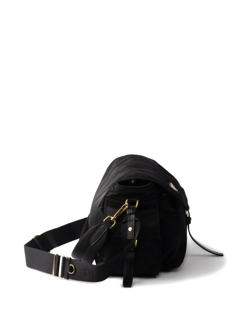 Prada large Explore padded-effect shoulder bag Zwart