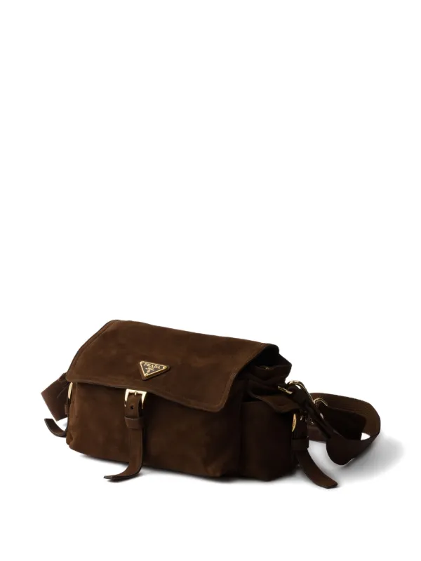 Prada Medium Explore Shoulder Bag | Brown | FARFETCH