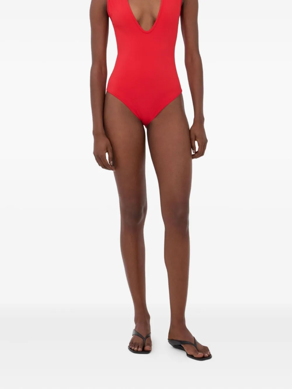 LouLou de Saison Gianna scoop-neck swimsuit | One-Pieces | Image 2