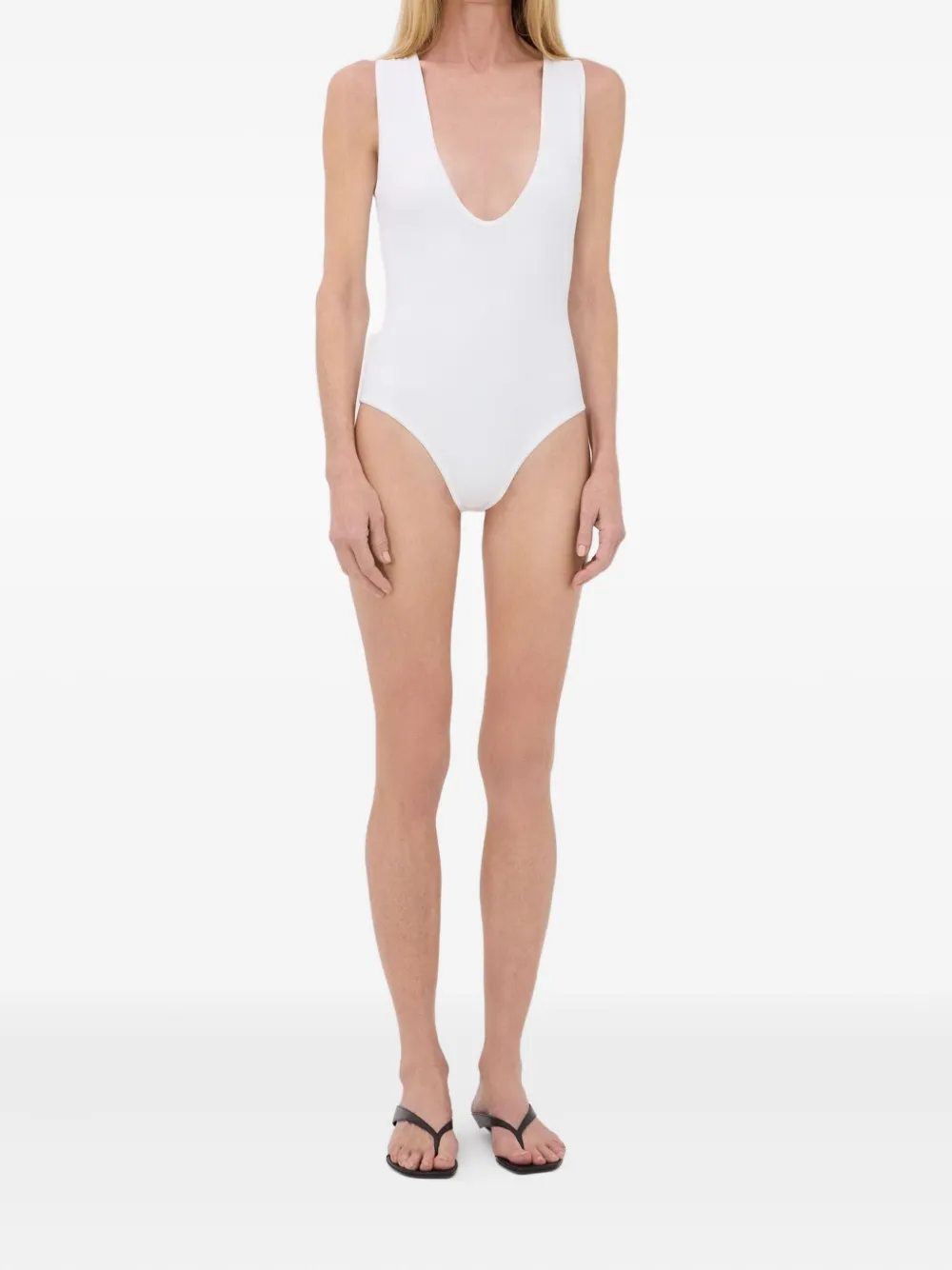 LouLou de Saison Gianna scoop-neck swimsuit | One-Pieces | Image 2