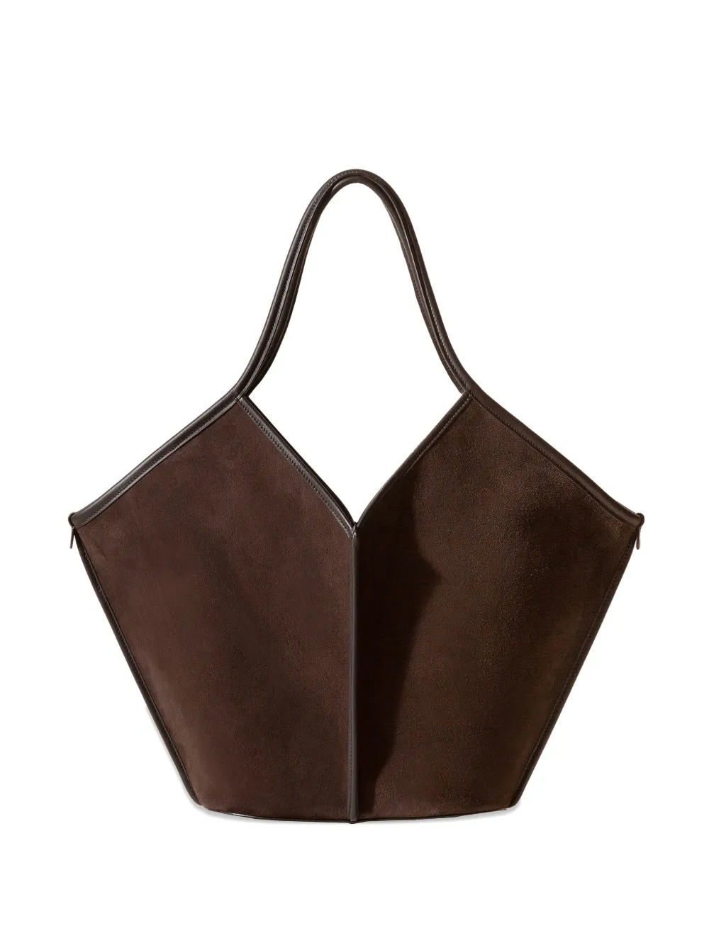 Hereu Ella suède shopper Bruin