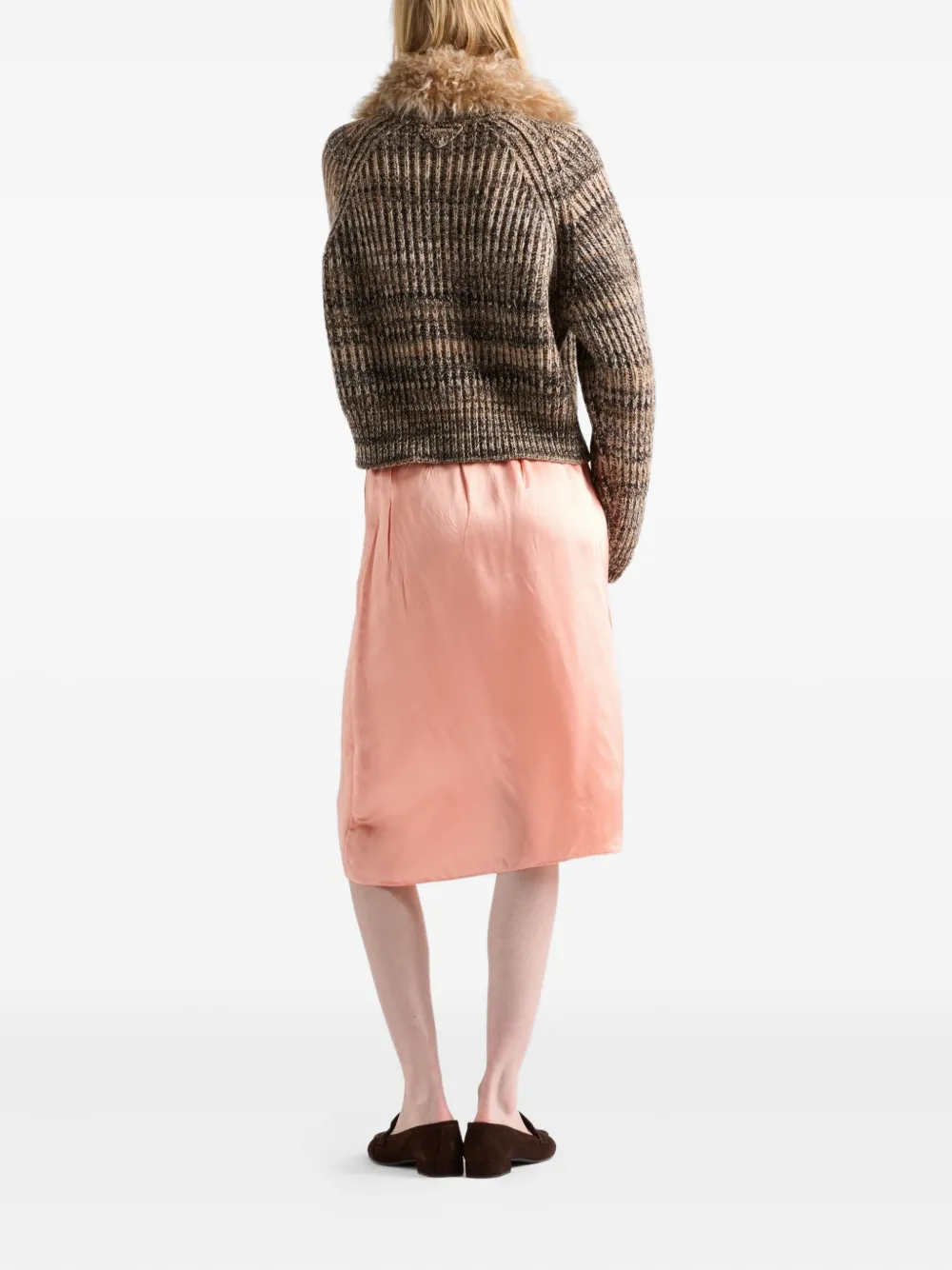 Prada Rok met elastische taille Oranje