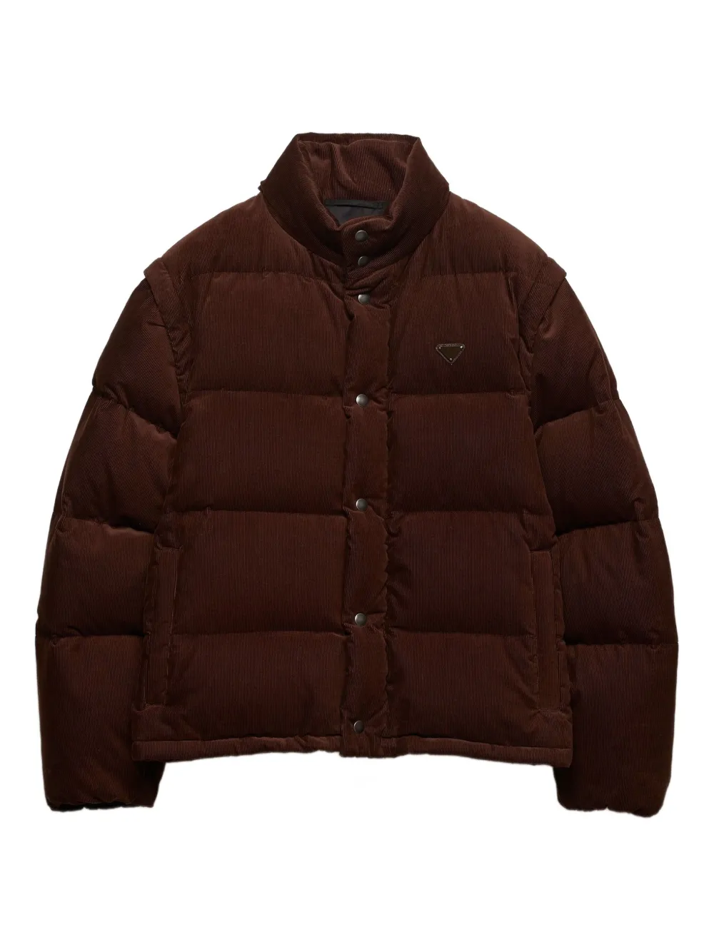 Prada corduroy quilted jacket | Brown | Image 1